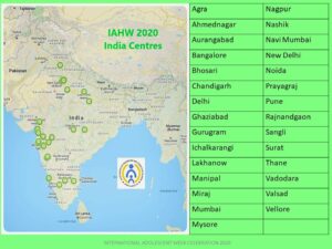 IAHW 2020 India Centres