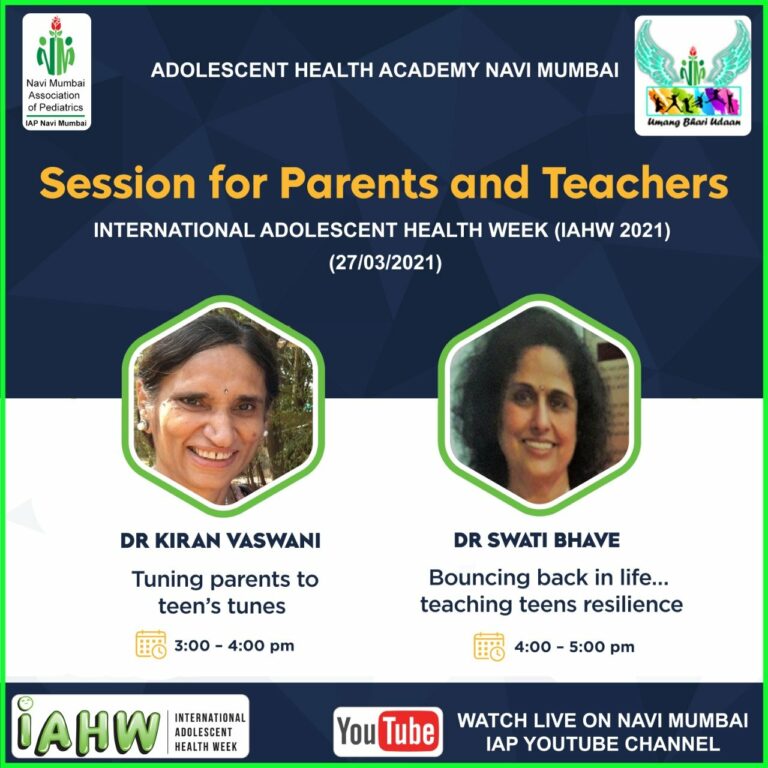 Session for Parents and Teachers