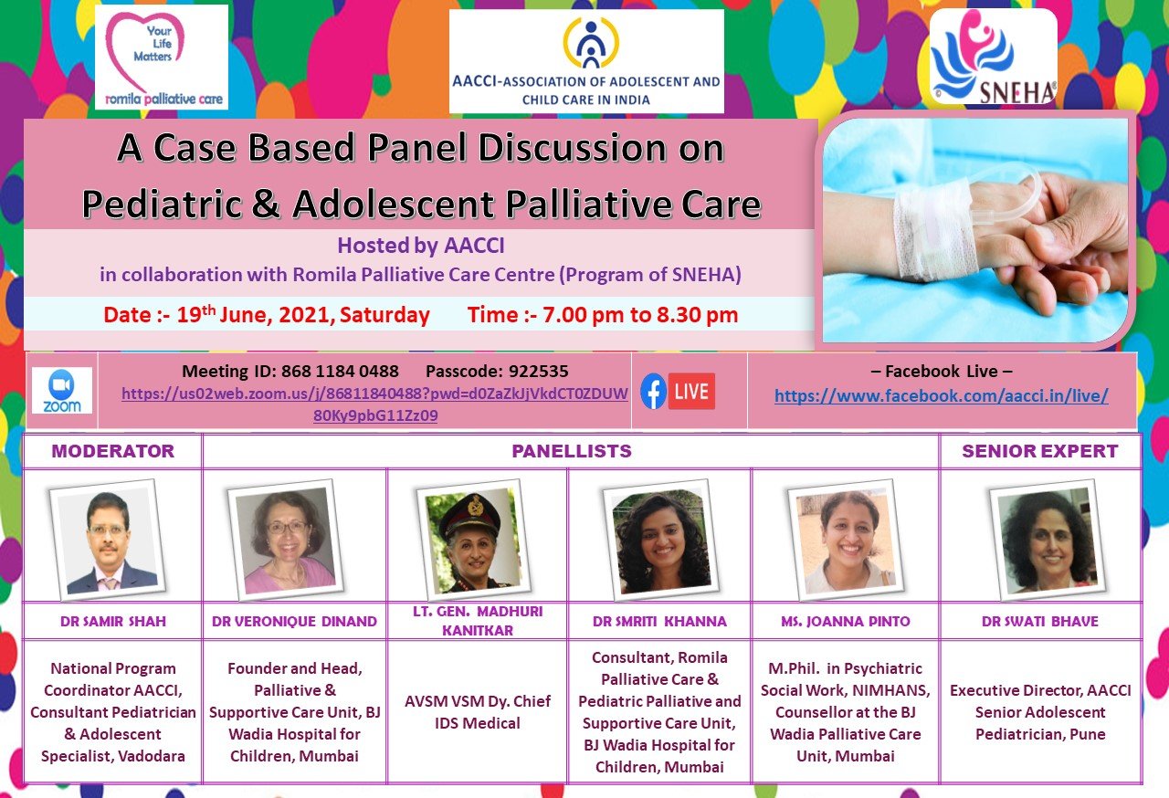 A Case Based Panel Discussion on Pediatric & Adolescent Palliative Care ...
