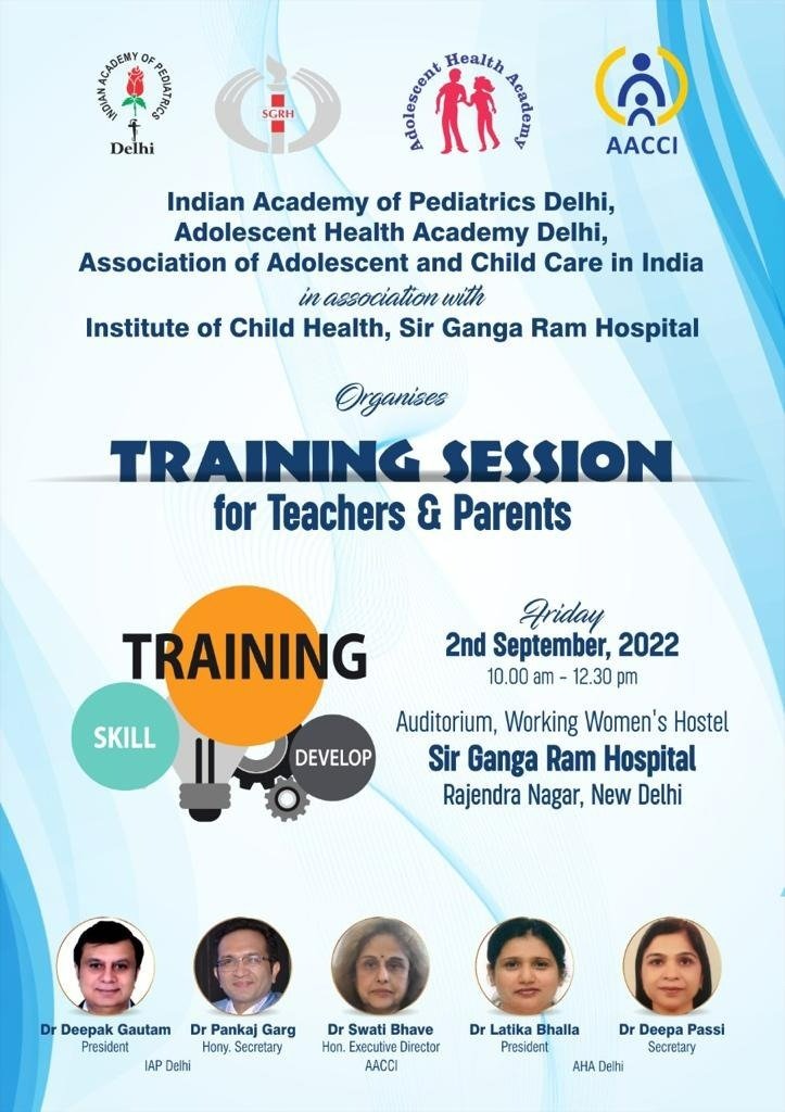 Training Session for Teachers & Parents