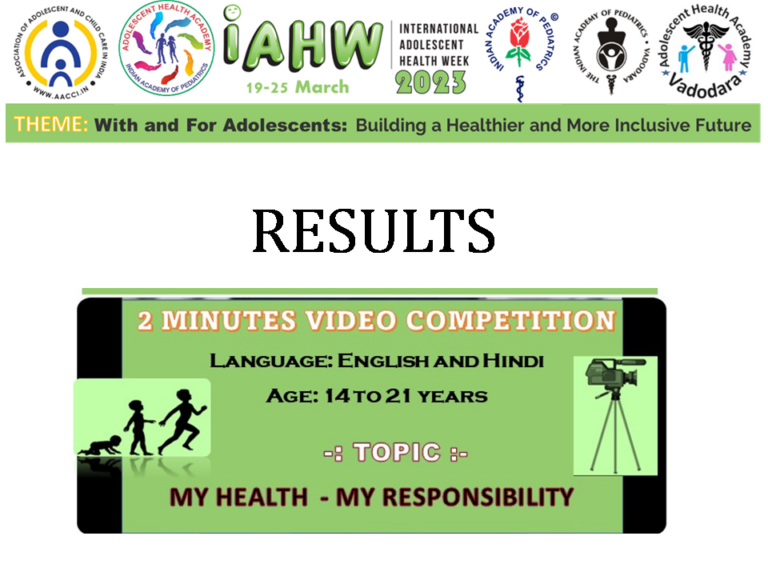 IAHW 2023 COMPETITIONS RESULTS – 2 MIN VIDEO COMPETITION