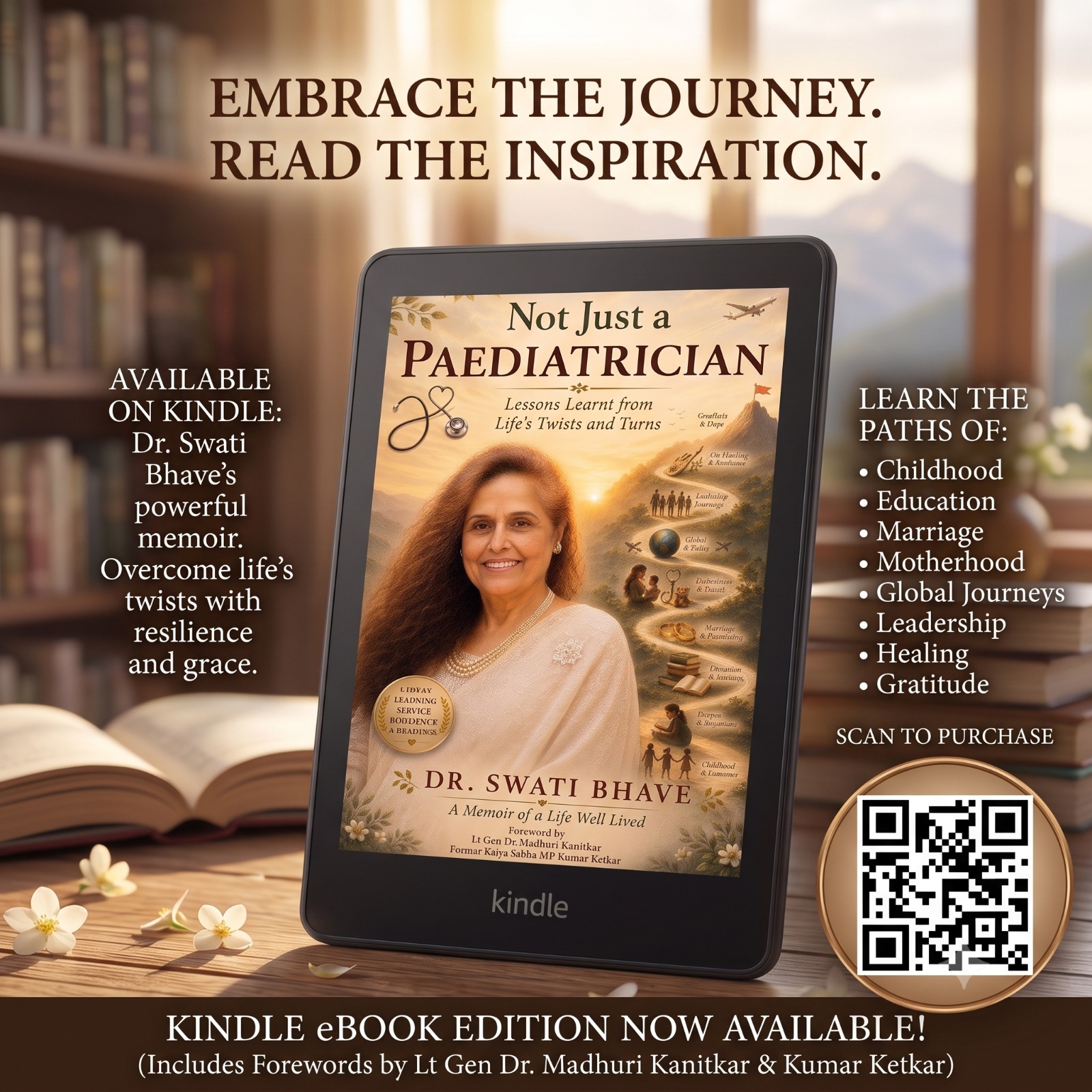 EMBRACE THE JOURNEY. READ THE INSPIRATION.